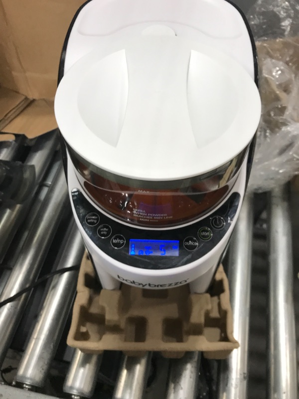 Photo 1 of New and Improved Baby Brezza Formula Pro Advanced Formula Dispenser Machine - Automatically Mix a Warm Formula Bottle Instantly - Easily Make Bottle with Automatic Powder Blending