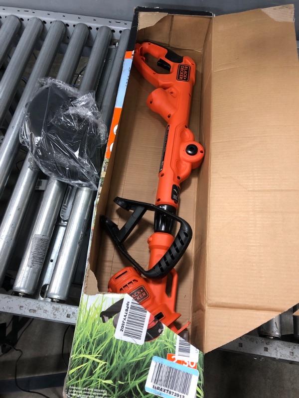 BLACK+DECKER String Trimmer with Auto Feed, Electric, 6.5Amp, 14Inch