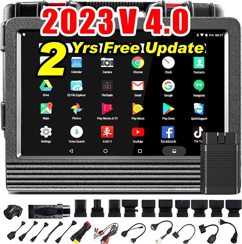 Photo 1 of LAUNCH X431 V PRO (V 4.0 ) ,2023 Version Bi-Directional Scanner Full Systems Diagnostic Scan Tool with 37+ Reset Functions, ECU Coding, AutoAuth for FCA SGW,2 Yrs Free Update(with EL-50448 TPMS Tool)
