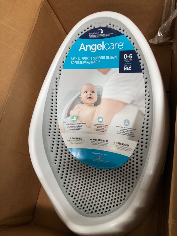 Photo 2 of Angelcare Baby Bath Support (Grey) | Ideal for Babies Less than 6 Months Old