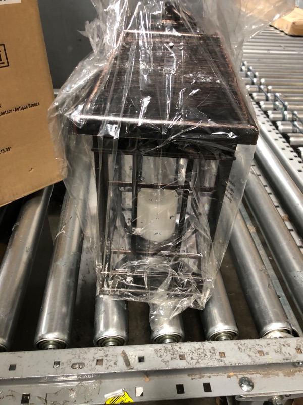 Photo 1 of *NON FUNCTIONAL* Smart Solar 3960KR1 San Rafael II Solar Mission Lantern Illuminated by 2 High Performance Warm White LEDs 