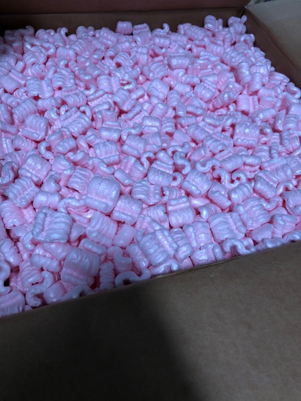 Photo 2 of StarBoxes Packing Peanuts Pink Anti Static - 3 cuft. Bag