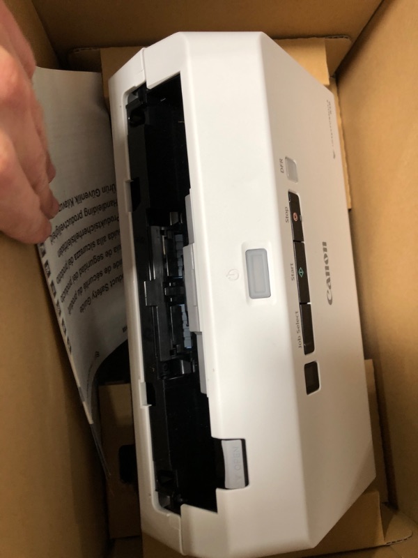 Photo 3 of Canon imageFORMULA R40 Office Document Scanner For PC and Mac, Color Duplex Scanning, Easy Setup For Office Or Home Use, Includes Scanning Software R40 Document Scanner