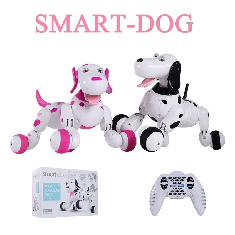 Photo 1 of 2.4G 777-338 Wireless Remote Control Smart Dog RC zoomer dog Electronic Pet Children's educational interactive toys Robot toys
