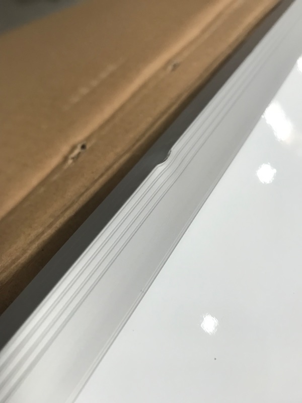 Photo 1 of DENTED FRAME**VIZ-PRO Double Sided Magnetic Mobile Whiteboard