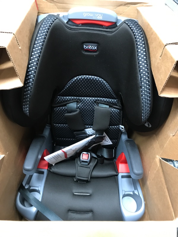 Photo 1 of Britax Grow with You ClickTight Harness-2-Booster Car Seat, Cool Flow Gray ClickTight Cool Flow Gray
