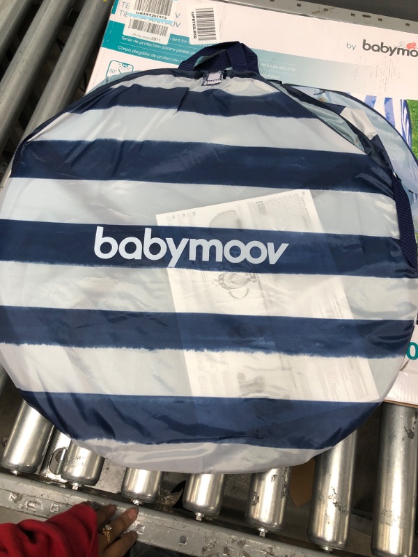 Photo 2 of Babymoov Anti-UV Marine Tent UPF 50+ Sun Protection with Pop Up System for Easy Use & Transport (Summer 2023 Edition), Navy