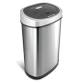 Photo 1 of 13-gallon Touch-free Sensor Automatic Stainless-steel Trash Can Kitchen 50r
