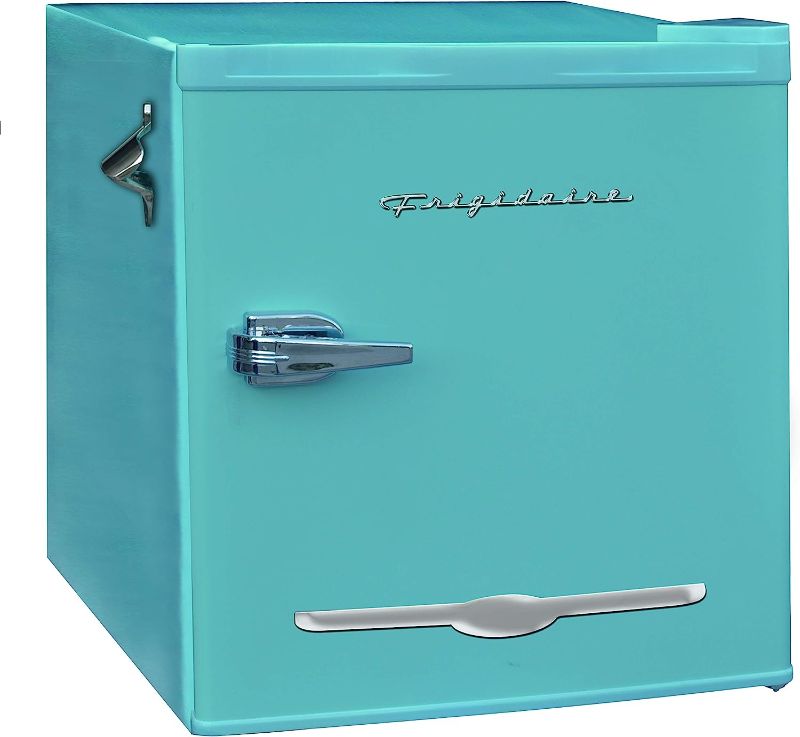 Photo 1 of *STOCK PHOTO IS JUST FOR REFERNCE// COLOR MAY VARY** Frigidaire EFR176-BLUE 1.6 cu ft Blue Retro Fridge with Side Bottle Opener. for The Office, Dorm Room or Cabin
