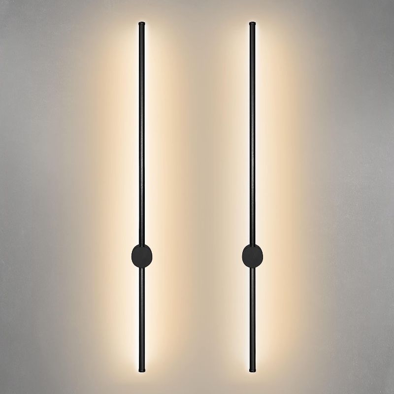 Photo 1 of ***UNTESTED - SEE NOTES*** Neatfi Modern Indoor Wall Light with Remote Control, 2 Pack, 39 Inch