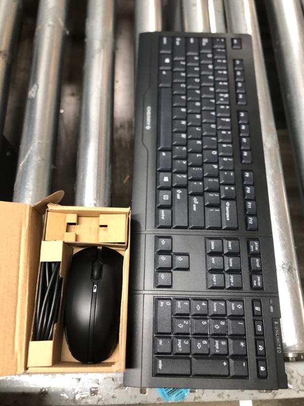 Photo 2 of CHERRY B.Unlimited 3.0 Wireless Keyboard and Mouse Combo. USB Cable Charging Function for Both. Durable QWERTZ Keyboard, Rechargeable Batteries, Abrasion-Resistant Key Labeling