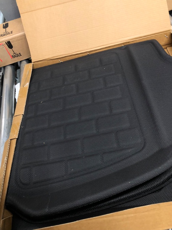 Photo 2 of BASENOR Tesla Model 3 3D Cargo Liner Rear Trunk Mat All-Weather Mat 2016-2023