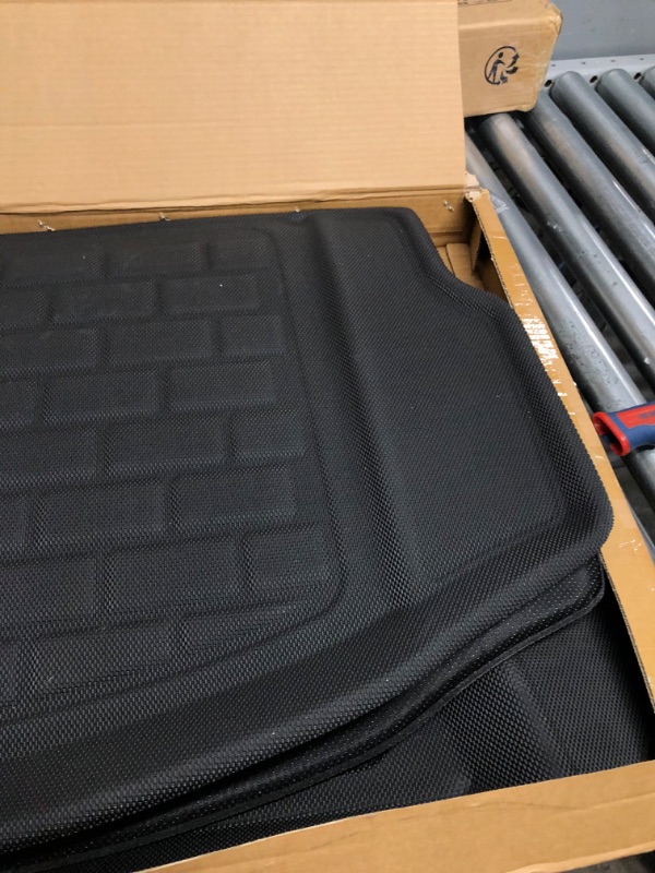 Photo 1 of BASENOR Tesla Model 3 3D Cargo Liner Rear Trunk Mat All-Weather Mat 2016-2023