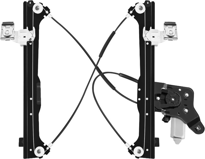 Photo 1 of  741-579 Rear Passenger Power Window Regulator Compatible for 2001-2006 GMC Sierra 2500 HD 3500 & Chevrolet Suburban Silverado 1500 Cadillac Escalade