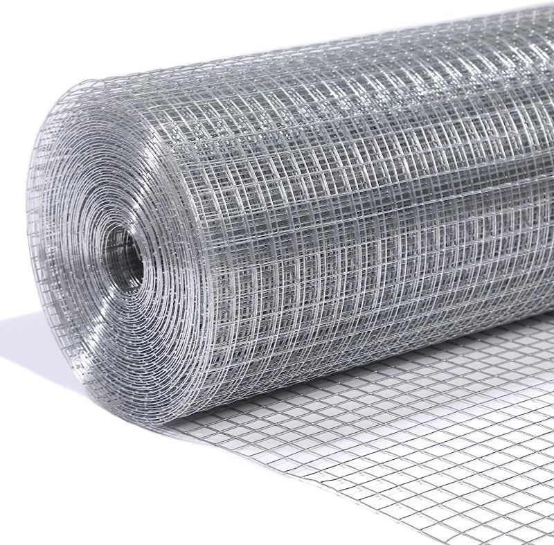 Photo 1 of 
LAN JIA Hardware Cloth 1/2 inch 48 in x 50 ft 19 Gauge, Hot-dip Galvanized After Welding, Chicken Wire Fencing, Garden Fencing Welded Wire Cloth Garden...
Size:1/2" 48" x 50' 19Ga