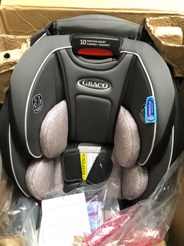 Photo 2 of 
Graco Slimfit 3 in 1 Car Seat | Slim & Comfy Design Saves Space in Your Back Seat, Redmond
Style:SlimFit
Color:Redmond