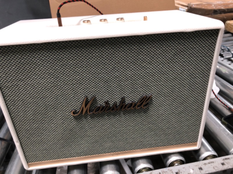 Photo 2 of Marshall - Woburn II Bluetooth Speaker - White
