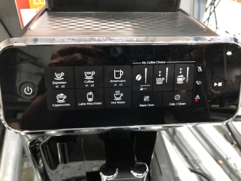 Photo 3 of (PARTS ONLY)PHILIPS 3200 Series Fully Automatic Espresso Machine w/ LatteGo, Black, EP3241/54