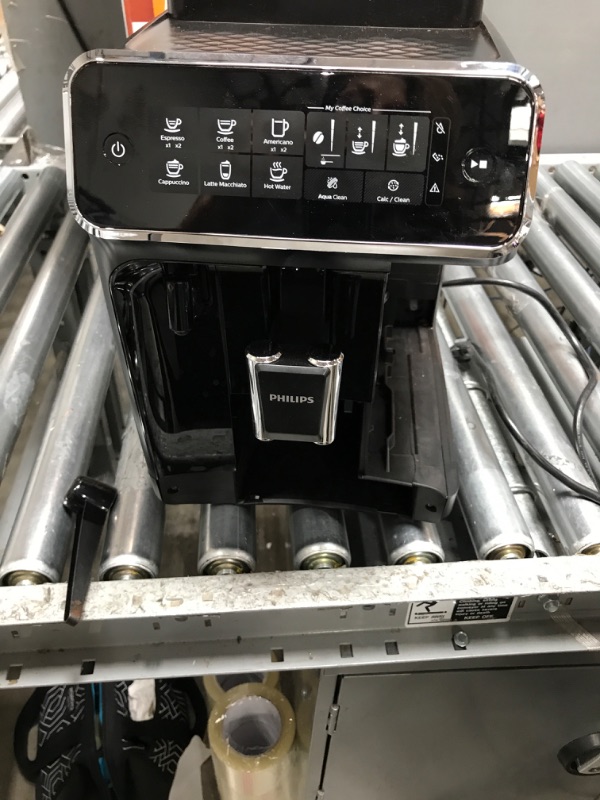 Photo 2 of (PARTS ONLY)PHILIPS 3200 Series Fully Automatic Espresso Machine w/ LatteGo, Black, EP3241/54