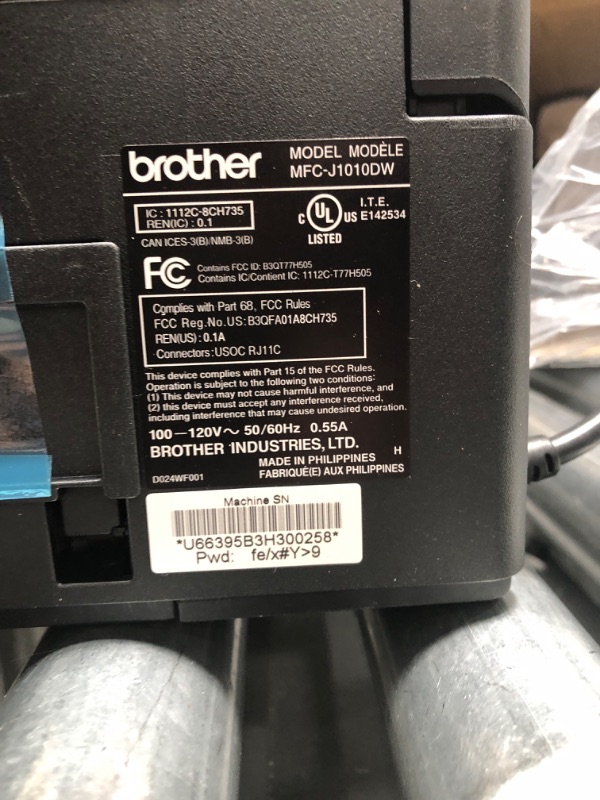 Photo 3 of Brother MFC-J1010DW Wireless Color Inkjet All-in-One Printer with Mobile Device and Duplex Printing, Refresh Subscription and Amazon Dash Replenishment Ready