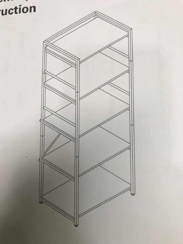 Photo 1 of 5 tier shelf c220299s
