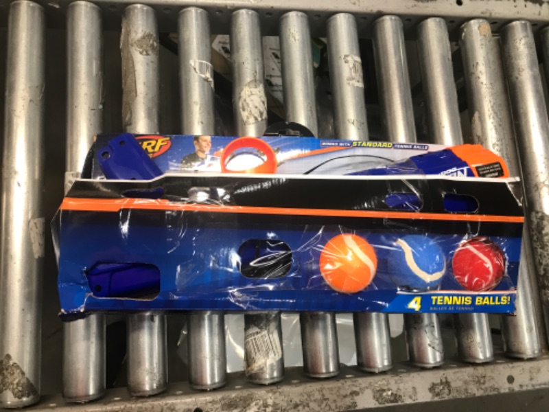 Photo 2 of (missing ball)Nerf Dog Tennis Ball Blaster 20 Inch Large Blaster with 4 Balls