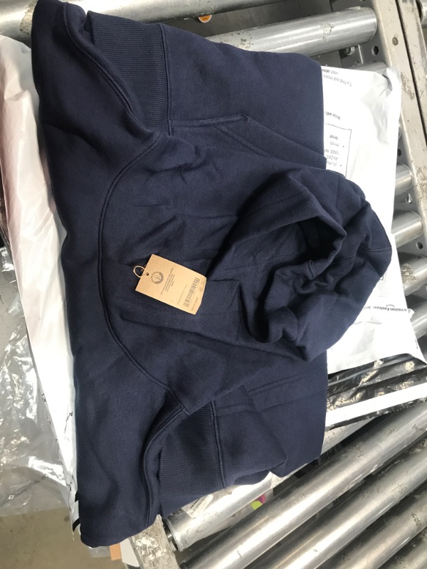 Photo 2 of Amazon Aware Men's Fleece Hoodie 3X-Large Navy