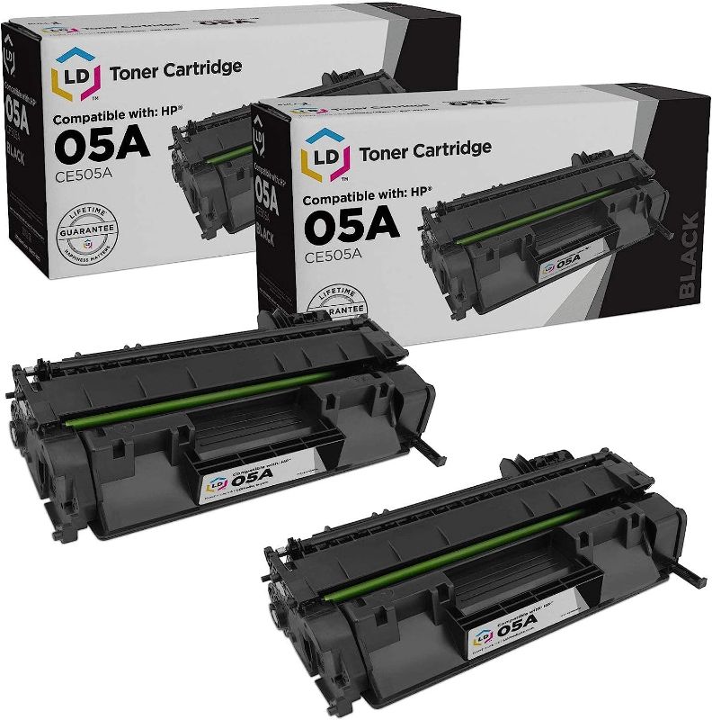 Photo 1 of LD Compatible Toner Cartridge Replacements for HP 05A
4 PACK