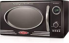 Photo 1 of *TESTED* Nostalgia Retro Countertop Microwave Oven, 0.9 Cu. Ft. 800-Watts Cu.Ft