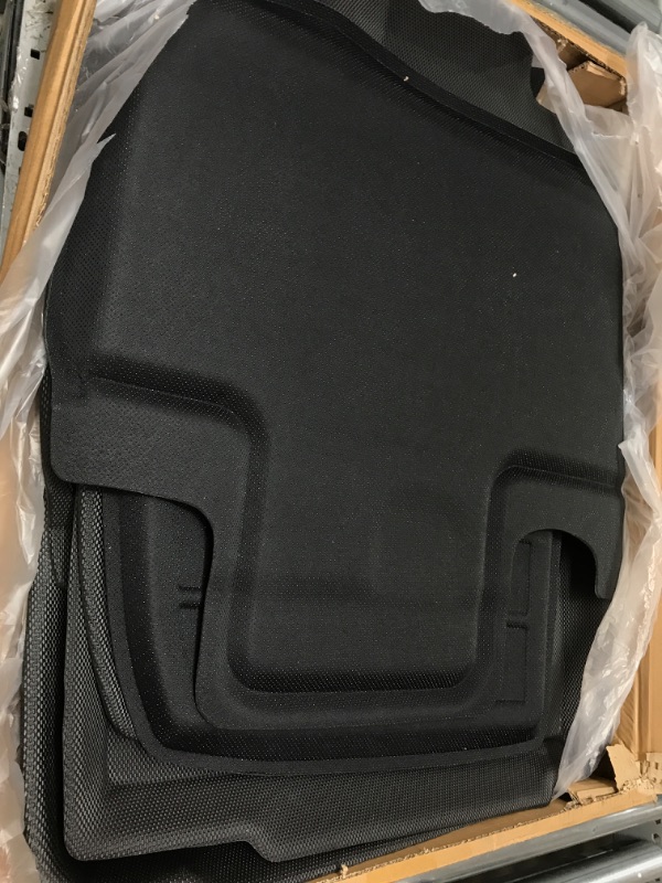 Photo 2 of CreeKT for Tesla Model 3 Floor Mats 2023 2022 2021, XPE All Weather Tesla 3 Mats Tesla Floor Mats Model 3 Trunk Mat Cargo Liners Front Rear Frunk Mats Full Set for Tesla Model 3 Accessories 2021-2023 2021 2022 2023 Model 3 Full Set Mats