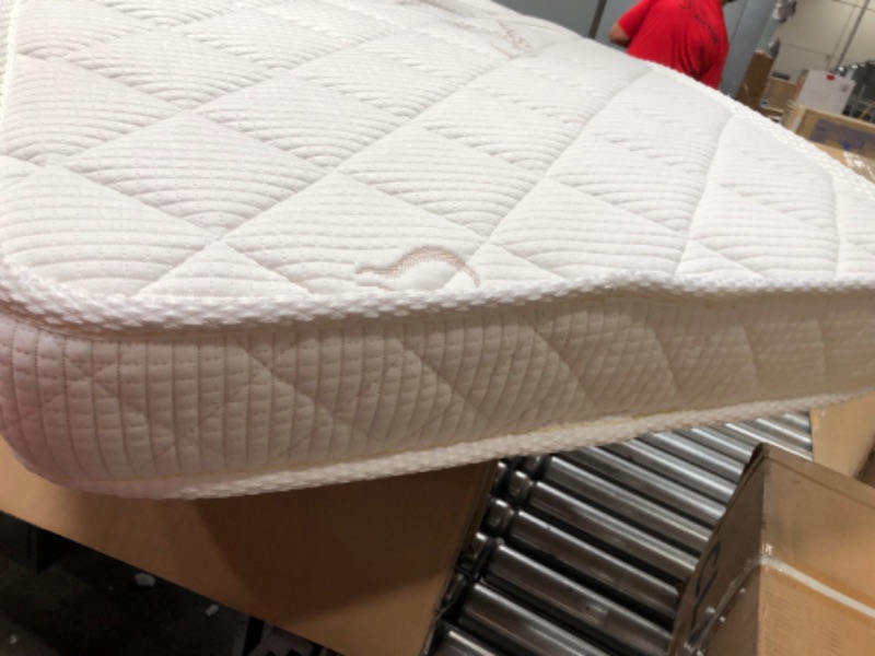Photo 4 of *** USED SIMILAR TO STOCK PHOTO *** Newton Baby Crib Mattress - Waterproof Infant & Toddler Mattress, Baby Bed Mattress for Crib, Dual-Layer, Safe, Breathable & Washable Crib Mattress from Cover to Core, Deluxe 5.5 Inch-Cushion, White
