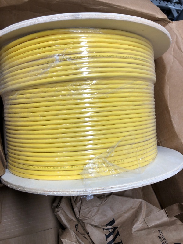 Photo 1 of 23AWG -4UTP Plenum pure copper 1000ft 