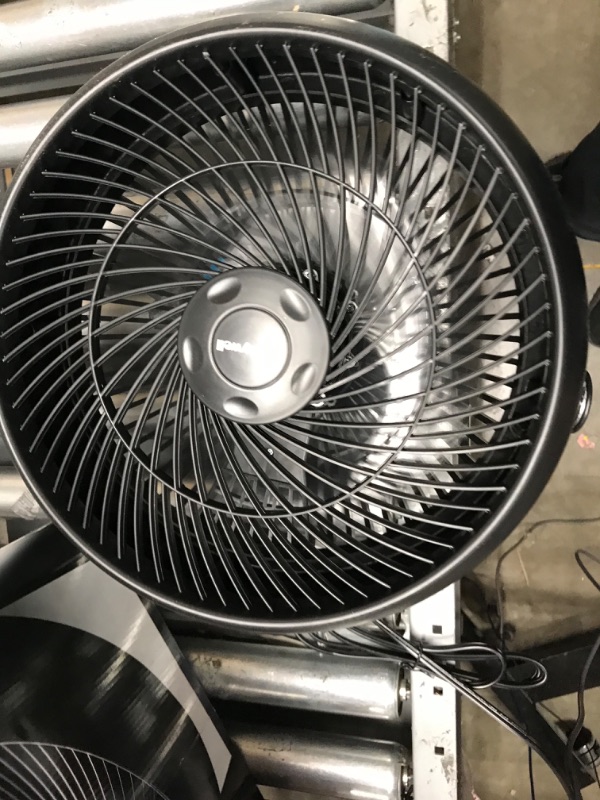 Photo 1 of 12 in. 3 Speed Whole Room Circulator Floor Fan
