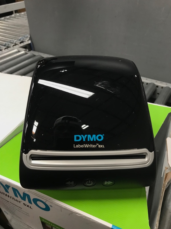 Photo 1 of DYMO LabelWriter 5XL Label Printer Bundle, Prints Extra-Wide Shipping Labels (UPS, USPS) from Amazon, eBay, and More, Perfect for eCommerce Sellers, Includes 5 Extra-Large Shipping Labels (1100 Total)
