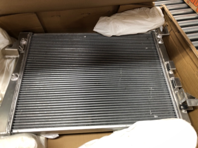 Photo 2 of (missing parts)ALLOYWORKS 3 Row Aluminum Radiator+Shroud Fan+Thermostat For 2003-2009 Dodge Ram 1500 2500 3500 L6 V6 V8 V10 3.4L 3.7L 3.8L 3.9L 4.7L 5.7L 5.9L 8.0L 8.3L