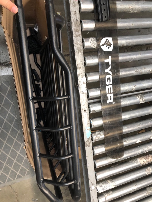 Photo 1 of Tyger Heavy Duty Roof Mounted Cargo Basket Rack | L47.25 x W36.6 x H5.9 | Roof Top Luggage Carrier | with Wind Fairing