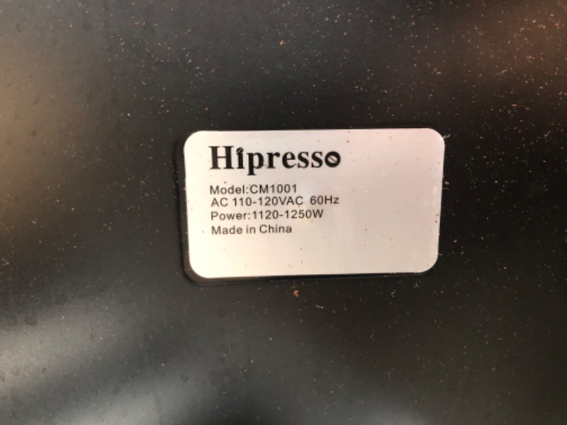 Photo 4 of ***Parts Only***PHILIPS Kitchen Appliances EP4347/94 Espresso Machine, One Size, Black Espresso Machine with LatteGo