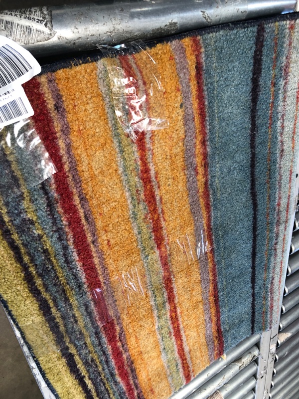 Photo 1 of 2'4 x 4 Colorful Area Rug 