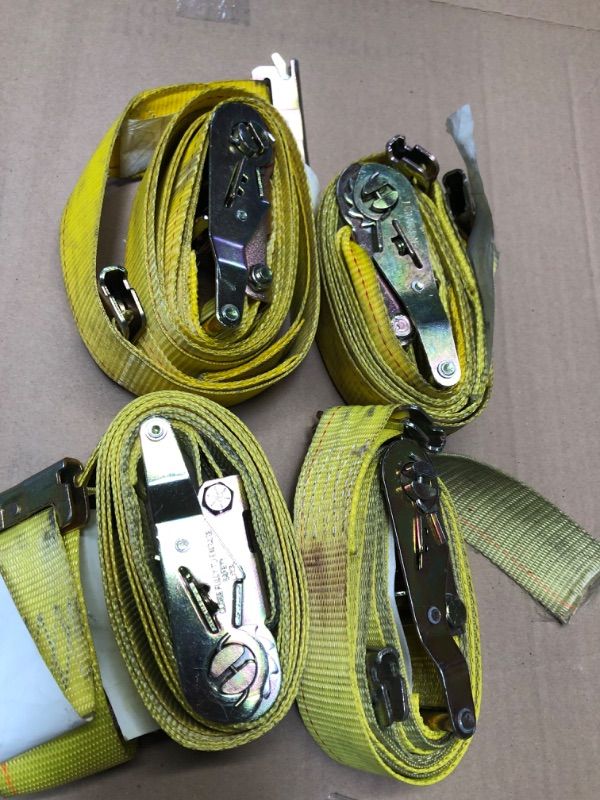 Photo 2 of **SEE NOTES**
US Cargo Control, Endless Ratchet Straps, 2 Inch Wide --4 pack 