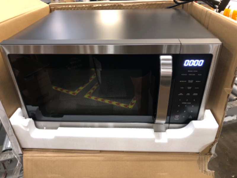 Photo 2 of 1.6 cu. ft. Countertop with Sensor Cook Microwave in Stainless Steel