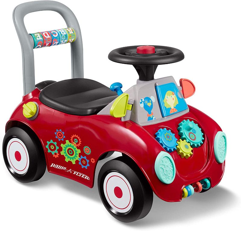 Photo 1 of Busy Buggy®
Toddler Ride-On Push Walker Car