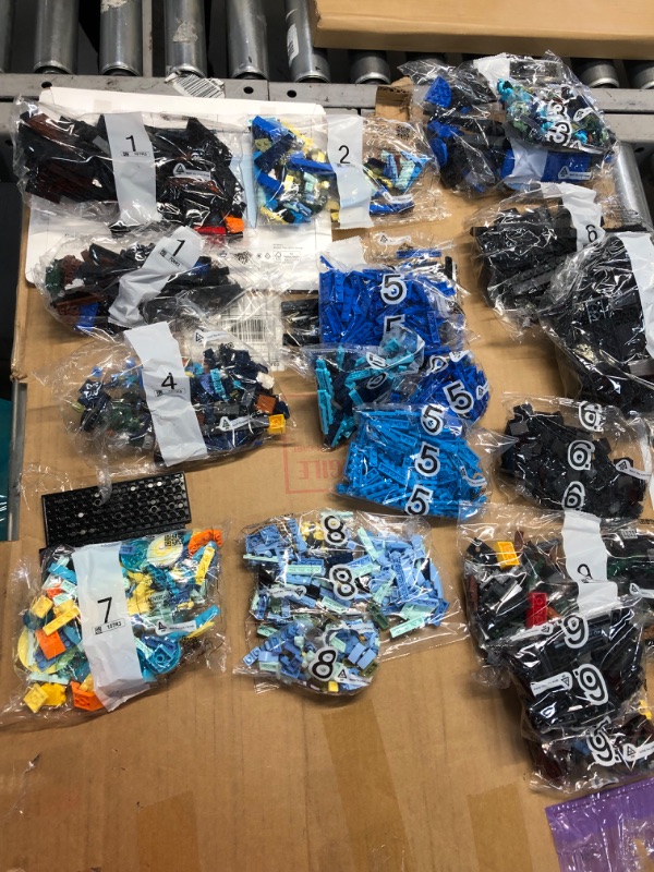 Photo 2 of *BAGS 1-9**LEGO Ideas Vincent Van Gogh - The Starry Night 21333 Building Set for Adults (2316 Pieces) Standard Packaging