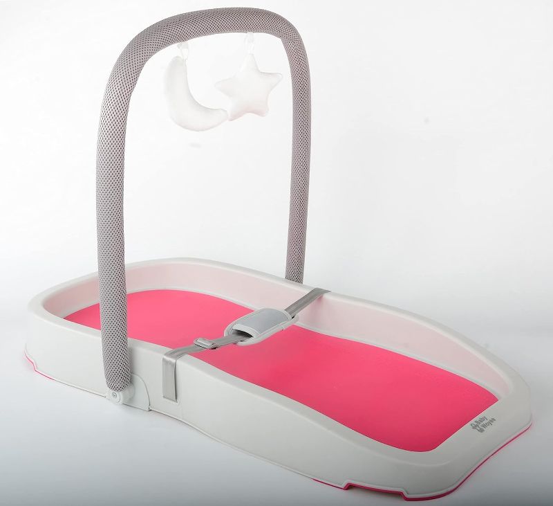 Photo 1 of Baby Woyee Duraking Pro 4 in 1 Baby Changing pad Washable Portable Diaper Changer Changing mat no Stain Waterproof Changing Table (Cherry)
