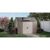 Photo 1 of 10 ft. W x 7 ft. D Plastic Storage Shed (70 sq. ft.)
