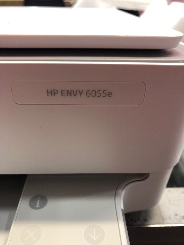 Photo 2 of HP Envy 6055e Wireless Color All-in-One Printer with 6 Months Free Ink (223N1A) (Renewed Premium),white
