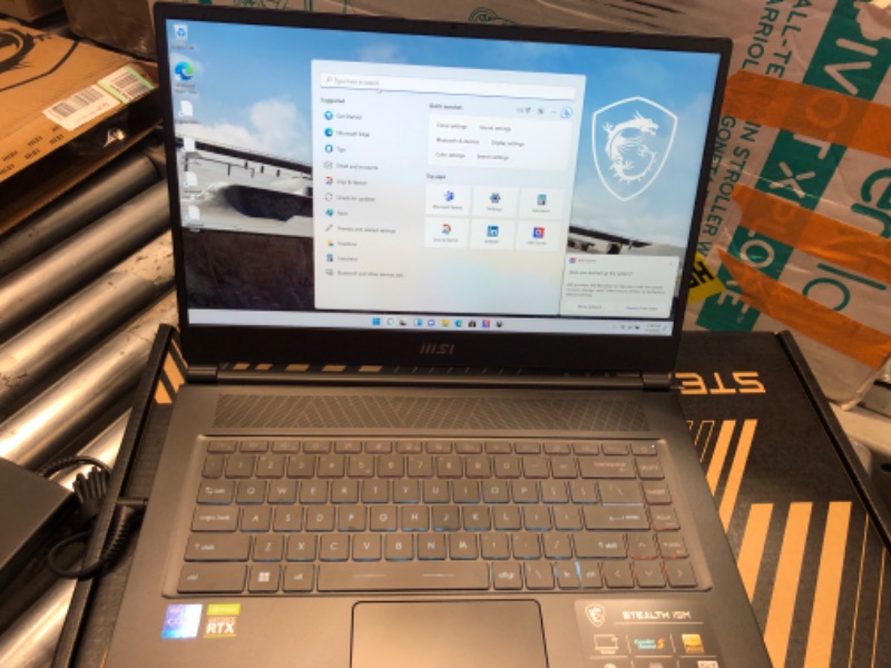 Photo 9 of MSI Pulse GL76 17.3" FHD 144Hz Gaming Laptop: Intel Core i7-12700H RTX 3060 16GB 512GB NVMe SSD, Type-C USB 3.2 Gen 1, RGB Gaming Keyboard, Cooler Boost 5, Win11 Home: Black 12UEK-052
