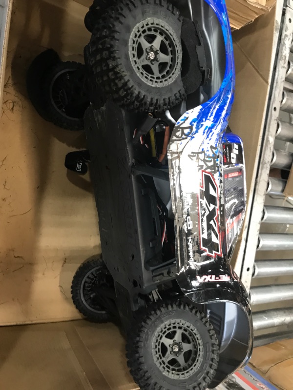 Photo 4 of ARRMA 1/10 SENTON 4X4 V3 3S BLX Brushless Short Course Truck RTR (Transmitter and Receiver Included, Batteries and Charger Required ), Blue, ARA4303V3T1