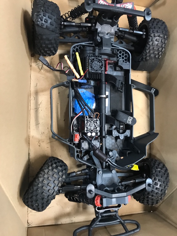 Photo 6 of ARRMA 1/10 SENTON 4X4 V3 3S BLX Brushless Short Course Truck RTR (Transmitter and Receiver Included, Batteries and Charger Required ), Blue, ARA4303V3T1