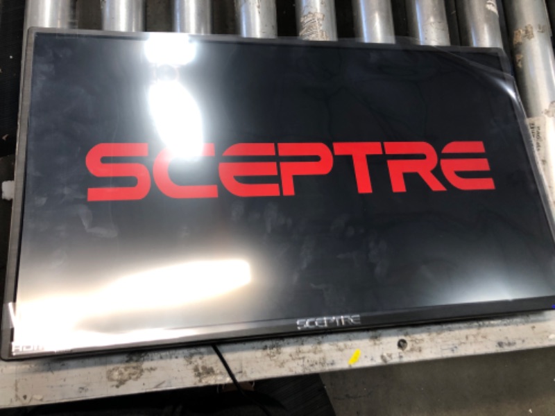 Photo 2 of Sceptre E248W-19203R 24 Ultra Thin 75Hz 1080p LED Monitor 2x HDMI VGA Build-in Speakers Metallic Black 2018
