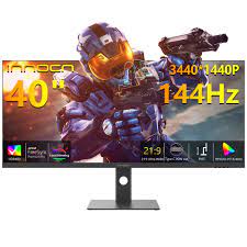 Photo 1 of INNOCN 40B2RUltrawide Monitor 40" WQHD 3440 x 1440p 144Hz Monitor AMD FreeSync Premium HDR400 21:9 Computer Monitor 95% DCI-P3 500Nits IPS USB Type-C HDMI Tilt/Height Adjustable Monitor, Mountable
